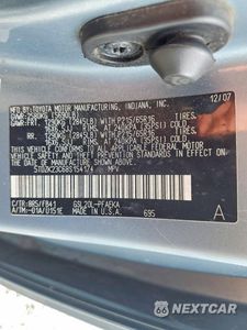 Zdjęcie 13 z 13 samochodu: 2008 TOYOTA SIENNA CE 7-PASSENGER VIN:5TDZK23C68S154174 - miniatura