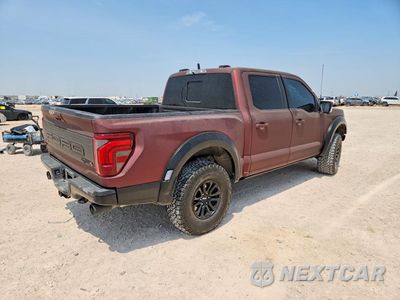 Trzecie zdjęcie samochodu z tyłu: 2024 FORD F150 RAPTOR VIN:1FTFW1RJ9RFB43131 - miniatura