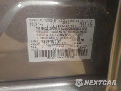 Zdjęcie 12 z 12 samochodu: 2017 NISSAN SENTRA SV VIN:3N1AB7APXHY292490 - miniatura