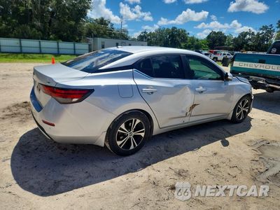Trzecie zdjęcie samochodu z tyłu: 2021 NISSAN SENTRA SV VIN:3N1AB8CV0MY206714 - miniatura