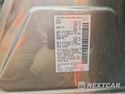 Zdjęcie 14 z 14 samochodu: 2023 NISSAN MURANO S VIN:5N1AZ2ASXPC122732 - miniatura