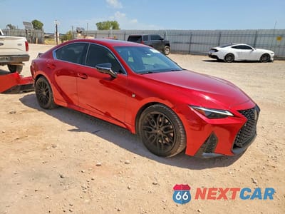 Czwarte zdjęcie samochodu z boku: 2021 LEXUS IS 350 F SPORT VIN:JTHGZ1B22M5042458 - miniatura