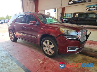 Czwarte zdjęcie samochodu z boku: 2015 GMC ACADIA DENALI VIN:1GKKVTKD2FJ155779 - miniatura