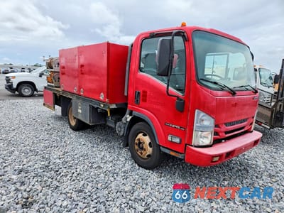 Czwarte zdjęcie samochodu z boku: 2016 ISUZU NPR HD VIN:54DC4W1B9GS801721 - miniatura