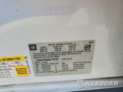 Zdjęcie 13 z 13 samochodu: 2016 GMC ACADIA DENALI VIN:1GKKVTKD8GJ150197 - miniatura