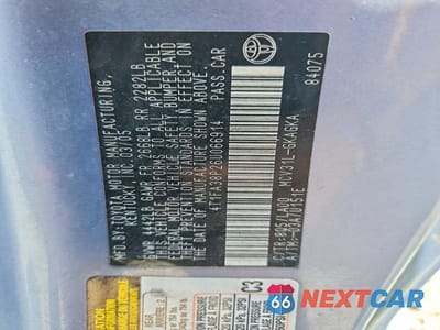 Zdjęcie 12 z 12 samochodu: 2006 TOYOTA CAMRY SOLARA SLE V6 VIN:4T1FA38P26U066914 - miniatura