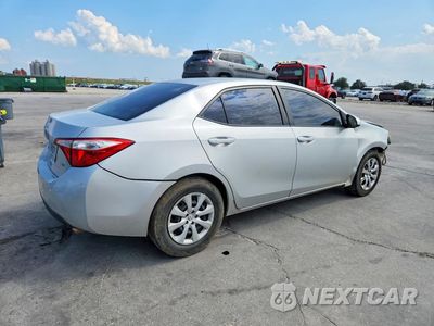 Trzecie zdjęcie samochodu z tyłu: 2016 TOYOTA COROLLA LE VIN:2T1BURHE7GC655449 - miniatura
