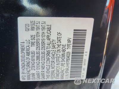 Zdjęcie 13 z 13 samochodu: 2023 HONDA ODYSSEY TOURING VIN:5FNRL6H81PB046329 - miniatura