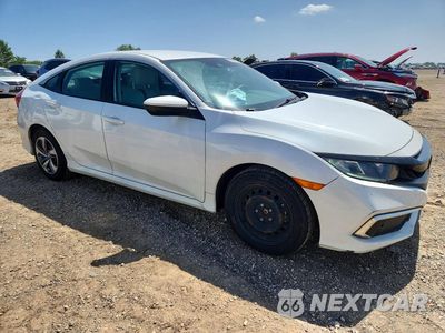 Czwarte zdjęcie samochodu z boku: 2021 HONDA CIVIC LX VIN:2HGFC2F67MH505447 - miniatura