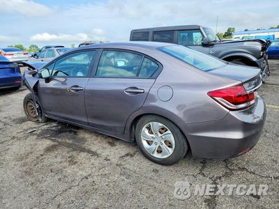 Drugie zdjęcie samochodu z przodu: 2015 HONDA CIVIC LX VIN:19XFB2F57FE284570 - miniatura