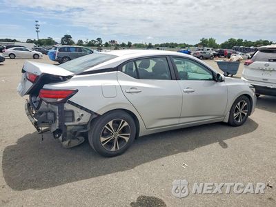 Trzecie zdjęcie samochodu z tyłu: 2021 NISSAN SENTRA SV VIN:3N1AB8CV4MY206036 - miniatura