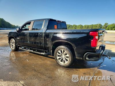 Drugie zdjęcie samochodu z przodu: 2020 CHEVROLET SILVERADO K1500 RST VIN:1GCUYEED8LZ190553 - miniatura