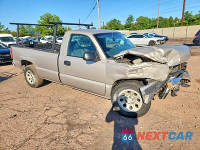 Czwarte zdjęcie samochodu z boku: 2006 CHEVROLET SILVERADO C1500 VIN:3GCEC14X66G245612 - miniatura
