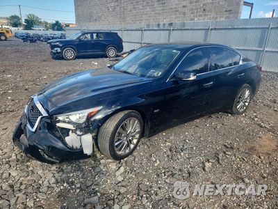 2018 INFINITI Q50 3.0T LUXE JN1EV7AR2JM444751 - główne zdjęcie licytacji z USA - miniatura