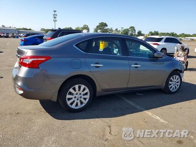 Trzecie zdjęcie samochodu z tyłu: 2017 NISSAN SENTRA S VIN:3N1AB7AP1HY222070 - miniatura