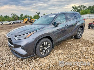 2021 TOYOTA HIGHLANDER HYBRID XLE 5TDGBRCH0MS523410 - główne zdjęcie licytacji z USA - miniatura