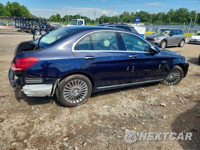 Trzecie zdjęcie samochodu z tyłu: 2015 MERCEDES-BENZ C 300 4MATIC VIN:55SWF4KBXFU013555 - miniatura