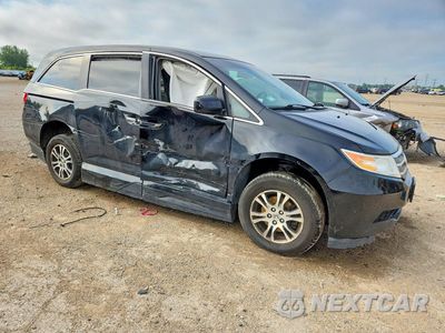 Czwarte zdjęcie samochodu z boku: 2012 HONDA ODYSSEY EXL VIN:5FNRL5H64CB055822 - miniatura