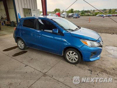 Czwarte zdjęcie samochodu z boku: 2024 MITSUBISHI MIRAGE ES VIN:ML32AUHJ6RH001617 - miniatura