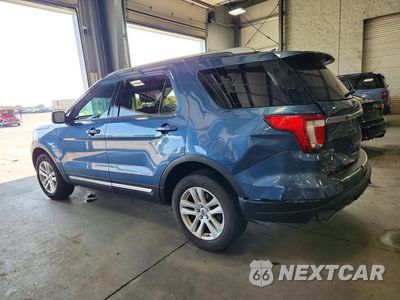 Drugie zdjęcie samochodu z przodu: 2018 FORD EXPLORER XLT VIN:1FM5K8DH5JGC93557 - miniatura