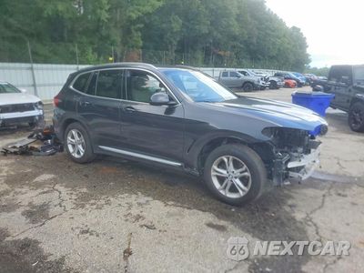 Czwarte zdjęcie samochodu z boku: 2019 BMW X3 XDRIVE30I VIN:5UXTR9C51KLR10979 - miniatura