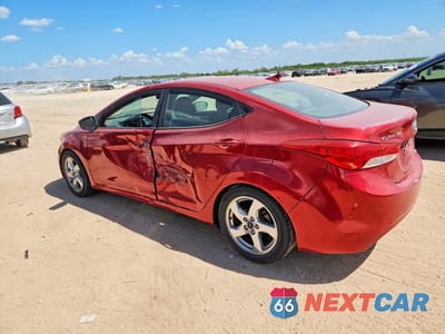 Drugie zdjęcie samochodu z przodu: 2012 HYUNDAI ELANTRA GLS VIN:5NPDH4AE6CH139598 - miniatura