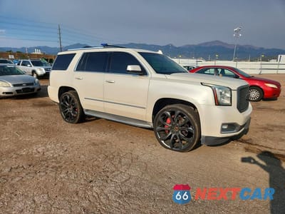 Czwarte zdjęcie samochodu z boku: 2015 GMC YUKON DENALI VIN:1GKS2CKJ5FR526773 - miniatura