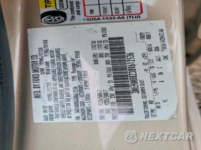 Zdjęcie 13 z 13 samochodu: 2008 MERCURY MILAN PREMIER VIN:3MEHM08Z38R612536 - miniatura