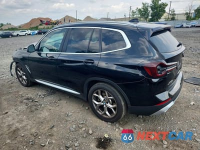 Drugie zdjęcie samochodu z przodu: 2022 BMW X3 XDRIVE30I VIN:5UX53DP06N9J01815 - miniatura