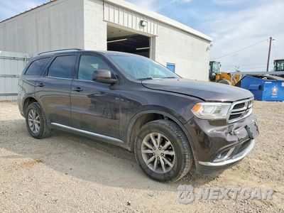 Czwarte zdjęcie samochodu z boku: 2017 DODGE DURANGO SXT VIN:1C4RDJAG5HC643872 - miniatura