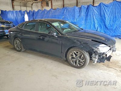 Czwarte zdjęcie samochodu z boku: 2020 HYUNDAI SONATA SEL VIN:5NPEF4JAXLH039219 - miniatura