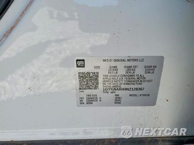 Zdjęcie 13 z 13 samochodu: 2022 CADILLAC XT5 LUXURY VIN:1GYKNAR49NZ128367 - miniatura
