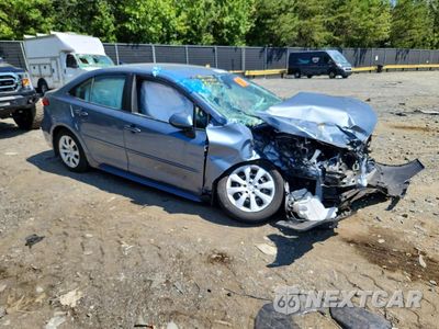 Czwarte zdjęcie samochodu z boku: 2021 TOYOTA COROLLA LE VIN:5YFEPMAE8MP164787 - miniatura