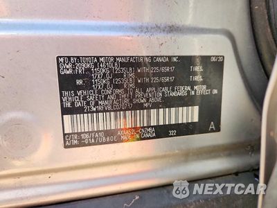 Zdjęcie 13 z 13 samochodu: 2020 TOYOTA RAV4 XLE VIN:2T3W1RFV8LC070717 - miniatura