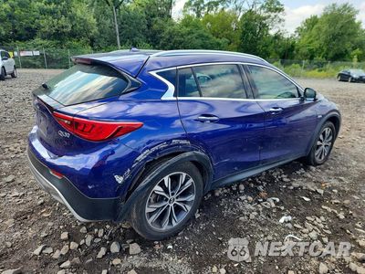 Trzecie zdjęcie samochodu z tyłu: 2019 INFINITI QX30 ESSENTIAL VIN:SJKCH5CR8KA010590 - miniatura