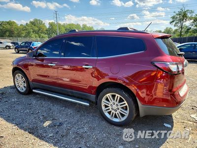 Drugie zdjęcie samochodu z przodu: 2015 CHEVROLET TRAVERSE LT VIN:1GNKRGKD3FJ305851 - miniatura