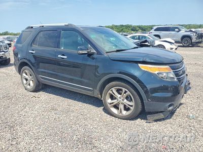 Czwarte zdjęcie samochodu z boku: 2014 FORD EXPLORER LIMITED VIN:1FM5K8F86EGA04690 - miniatura