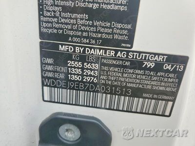 Zdjęcie 12 z 12 samochodu: 2013 MERCEDES-BENZ CL 550 4MATIC VIN:WDDEJ9EB7DA031513 - miniatura