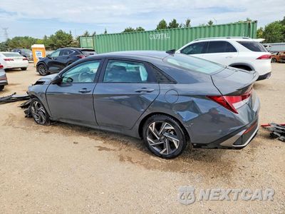 Drugie zdjęcie samochodu z przodu: 2025 HYUNDAI ELANTRA SEL SPORT VIN:KMHLM4DGXSU027343 - miniatura