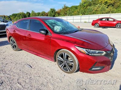 Czwarte zdjęcie samochodu z boku: 2022 NISSAN SENTRA SR VIN:3N1AB8DV5NY320501 - miniatura