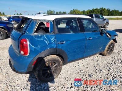 Trzecie zdjęcie samochodu z tyłu: 2011 MINI COOPER S COUNTRYMAN VIN:WMWZC5C54BWL52983 - miniatura