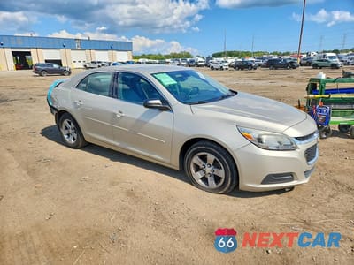 Czwarte zdjęcie samochodu z boku: 2014 CHEVROLET MALIBU LS VIN:1G11B5SL1EF115383 - miniatura