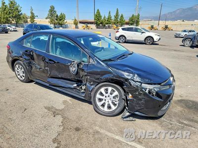 Czwarte zdjęcie samochodu z boku: 2022 TOYOTA COROLLA LE VIN:5YFEPMAE3NP281159 - miniatura