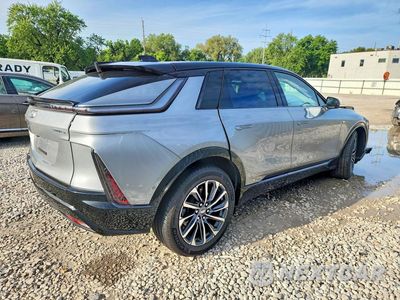 Trzecie zdjęcie samochodu z tyłu: 2026 CADILLAC LYRIQ SPORT VIN:1GYKPURL3TZ302482 - miniatura