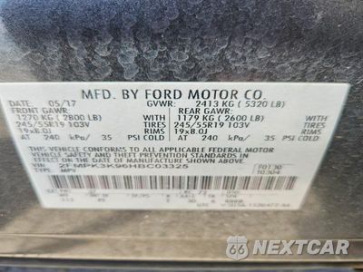 Zdjęcie 13 z 13 samochodu: 2017 FORD EDGE TITANIUM VIN:2FMPK3K96HBC03325 - miniatura