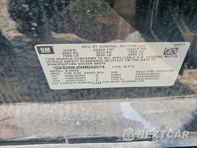 Zdjęcie 13 z 13 samochodu: 2017 GMC YUKON XL DENALI VIN:1GKS2HKJ5HR282574 - miniatura