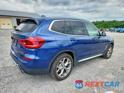 Trzecie zdjęcie samochodu z tyłu: 2021 BMW X3 XDRIVE30I VIN:5UXTY5C0XM9F37430 - miniatura