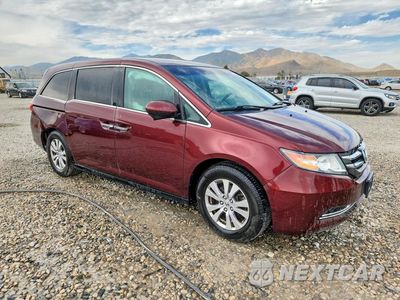 Czwarte zdjęcie samochodu z boku: 2016 HONDA ODYSSEY SE VIN:5FNRL5H37GB076904 - miniatura