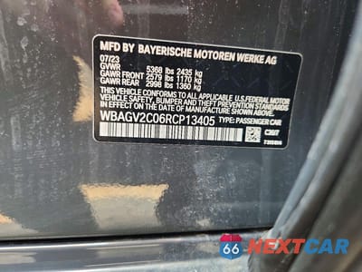 Zdjęcie 12 z 12 samochodu: 2024 BMW 840I VIN:WBAGV2C06RCP13405 - miniatura