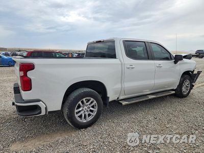 Trzecie zdjęcie samochodu z tyłu: 2022 CHEVROLET SILVERADO LTD K1500 RST VIN:1GCUYEED3NZ117495 - miniatura